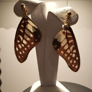 2/$29. Butterfly earrings.